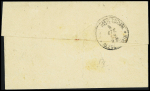 20pa Yellowish green, second printing (1869), horizontal