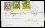 1858 Newspaper stamp (1,05s), type II, large margins
