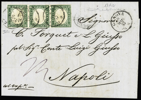 1855-63 5c Light Myrtle green (verde mirto chiaro)