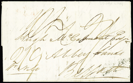 1823 (28 November) Folded entire from Berbice (Hope