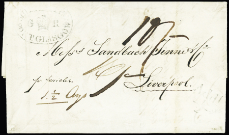 1835 (7 February) Folded entire letter from Demerara