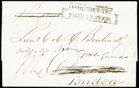 1835 (27 May) Incoming Mail from London to Demerara,