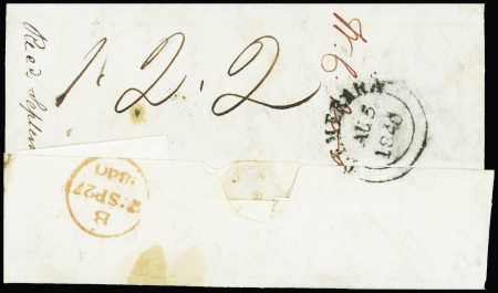 1840 (5 August) Folded entire letter from Demerara