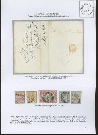 1847-1900, Selection of 24 stamps, two covers plus
