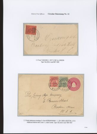 1880-1910, Specialised group on District Post Offices