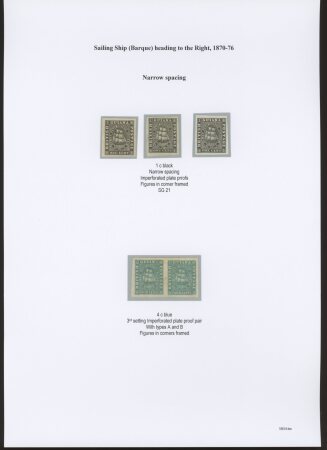 1860-76 The remarkable mint & used collection of Ship