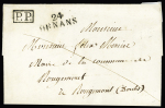 MP "24 Ornans" (28 x 11mm - 1832) pour Ornans au lieu