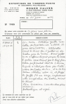N°3 OBL grille + CAD T13 "Pontarlier (24)" (6.2.1850) sur lettre de Pontarlier pour Neufchâtel (Suisse) + "OR" de Sombacour + "PP" rouge encadré. RRR et TB (une des 2 pièces connues), certificat Calves. TB