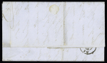 Lettre datée de Florence 1866 postée à Paris avec