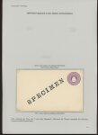 1894-1923 Ship in Seal type 1 and 2 postal stationery