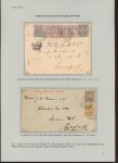 1889-1907 Key-plate issues specialised group with various