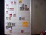 1876-1945 CANCELLATIONS: Lot with 165 singles showing