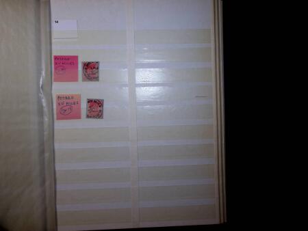 1876-1945 CANCELLATIONS: Lot with 165 singles showing