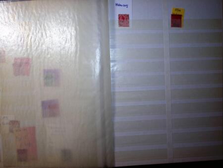 1876-1945 CANCELLATIONS: Lot with 165 singles showing