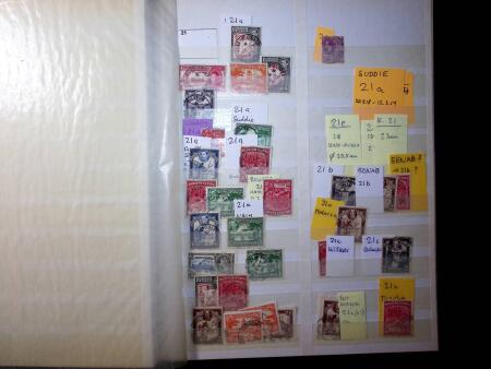 1876-1945 CANCELLATIONS: Lot with 165 singles showing