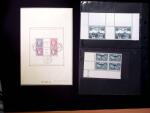 1925-50, Ensemble de timbres neufs en un classeurs