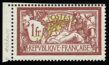 N°121b et n°123c, les deux avec variétés centre