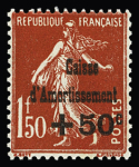 N°275 à 277, plus 277a, Caisse d'amortissement, neufs