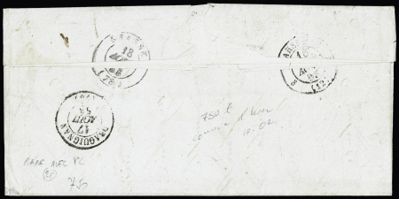 N°10 25c bleu Présidence obl. PC 3732 + CàD T15