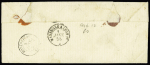 N°14 20c bleu bdf obl. PC 3734 (Skikda) +T15 Philippeville
