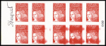 Lot de 4 pièces: 3085-C2 Carnet 0,46 € type Luquet,
