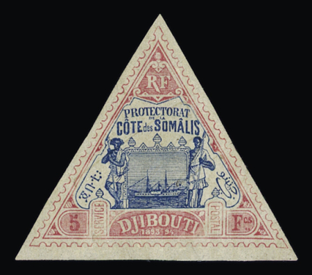 N°19 5c rose et bleu, neuf **, TB