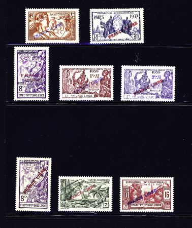 N°151 à 156 série complète, neufs **, plus n°157 et 158 neufs **, TB