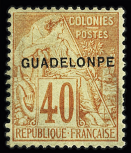 N°24c, 40c rouge-orange type Alphée Dubois, neuf *, TB