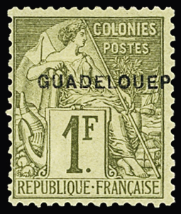 N°26d, 1f olive type Alphée Dubois, neuf *, TB