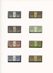 1892-1902, Collection de paire avec millésimes, type
