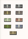1892-1902, Collection de paire avec millésimes, type