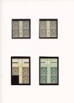 1892-1902, Collection de paire avec millésimes, type