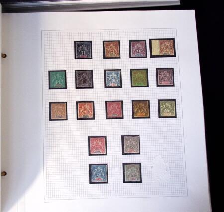 1892 Collection en album de séries Groupes neuves