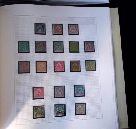 1892 Collection en album de séries Groupes neuves
