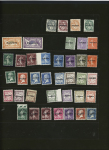 Collection de timbres de cours d'instruction dont série Pasteur et taxe, neufs ** et *, 3 blocs de 4 obl., TB, plus de 6000 euros de cote.