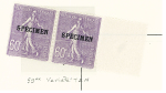 Collection de timbres de cours d'instruction dont série Pasteur et taxe, neufs ** et *, 3 blocs de 4 obl., TB, plus de 6000 euros de cote.