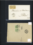 1599-1899, Sélection avec n°14A 20c bleu en bloc