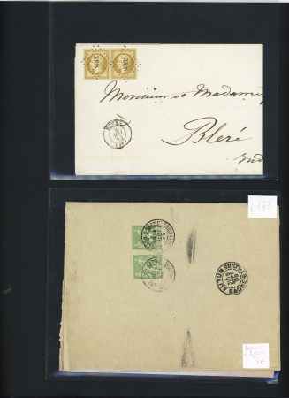 1599-1899, Sélection avec n°14A 20c bleu en bloc