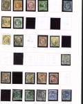 1849-1903, Sélection de timbres classiques tous obl.