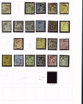 1849-1903, Sélection de timbres classiques tous obl.