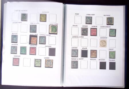 1849-1906 Sélection de timbres classiques tous obl.