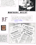 Sélection de timbres sur la Libération : Annemasse
