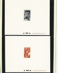 N°823 à 826, série des métiers (complète) en épreuve de luxe, TB