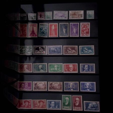 1849-2009, Collection de timbres de France dont avant-guerre