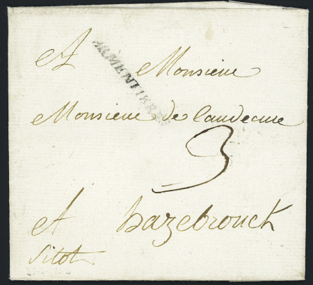 Armentières : MP Armentières (L n°2, 1782), ind 18. TB