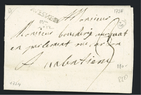 MP d'Avenes" (L n°3, ind 19). TB