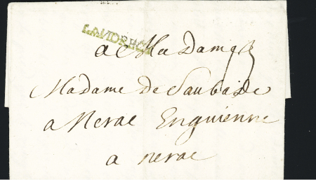 MP "Landrecy" (L n°1, N renversé, ind 18). TB