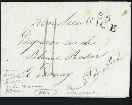 MP "Deb Lille" (41 x 4mm - 1807), ind 19. TB