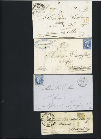 11 lettres de Marchiennes (MP, PC, GC). TB