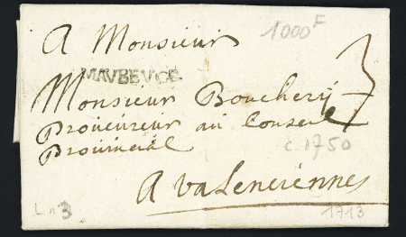 MP "Maubeuge" (L3A, 1773), ind 18. TB